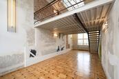 Pilnáčkova Továrna, designové loftové studio 78,6 m2, 3NP s výtahem, cena 34392 CZK / objekt / měsíc, nabízí 